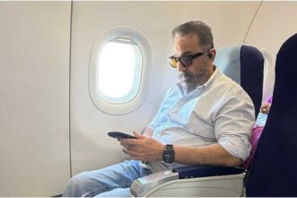 Kamal ditches private charter for economy class flight