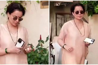 Kangana steps out wearing mangalsutra; fans ask, ‘Is she married?’