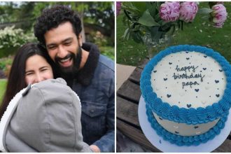 Katrina shares adorable glimpse of baby Vihaan on Vicky's b'day