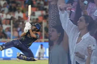 Last-over drama! Nehra's wife's wild celebration goes viral after GT win