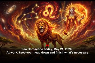 Leo Horoscope Today, May 21, 2026: At work, keep your head down and finish what’s necessary
