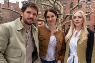 Lindsay Lohan, Kit Harrington, Shailene Woodley film in NYC
