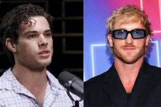 Logan Paul reacts in disbelief as streamer Clavicular admits extreme body enhancement habits linked to controversial looksmax