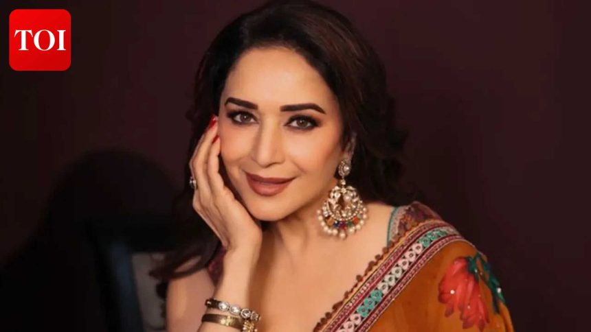 Madhuri Dixit shuts down claims she was four months pregnant during 'Dola Re' shoot