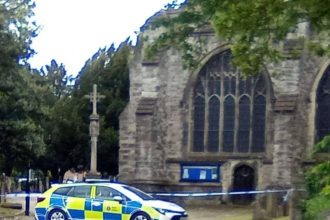 Man arrested on suspicion of rape after woman alleges assault near church in Maidstone