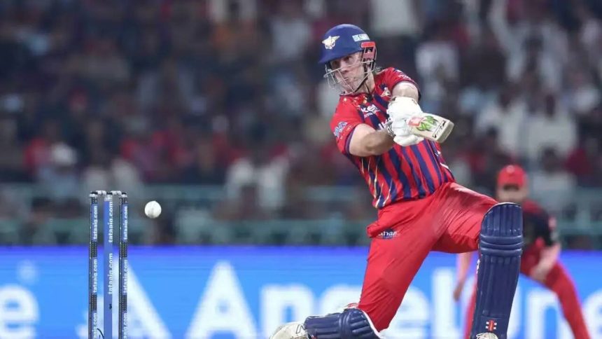 Marsh tears into RCB with century, breaks Pant's record to become ...