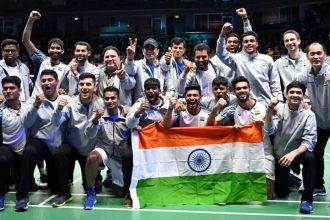 Medal assured! India crush Chinese Taipei 3-0 to storm into Thomas Cup semis