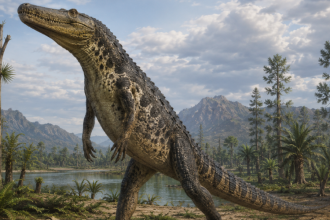 Meet Labrujasuchus: The toothless, beaked crocodile cousin that walked on two legs