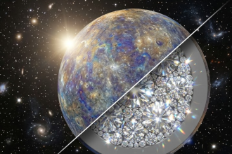 Mercury’s Diamond Layer Insights: study points to deep sparkling core; findings may explain odd magnetic field