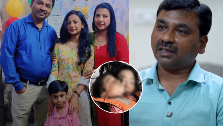 “Mere bete to kuch dikh gaya tha”: Father of the child who died strapped with his mother in Jabalpur Boat Tragedy says hi