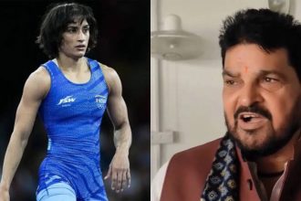 'Mere liye 'raita' phaila kar gayi hain': Brij Bhushan on Vinesh row