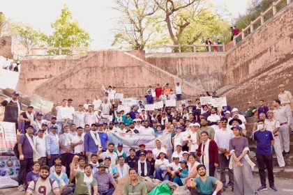 Nahargarh clean-up drive reveals scale of visitor littering