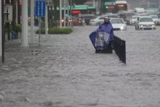 One dead, 17 missing after record rains hit China's Chongqing