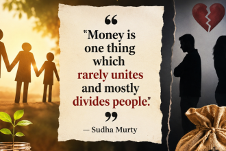 One quote by Sudha Murty that will change how you view money