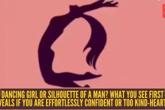 Optical illusion personality test: Dancing girl or silhouette of a man? What you see first reveals if you are effortlessly co