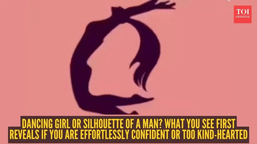 Optical illusion personality test: Dancing girl or silhouette of a man? What you see first reveals if you are effortlessly co