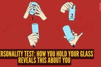 Personality test: How you hold your glass can reveal if you are protective, chilled out, reliable, or too expressive
