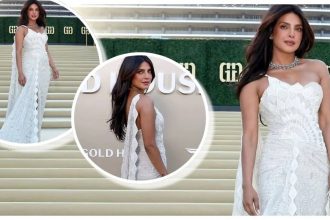 Priyanka Chopra stuns in heritage couture at Gold House Gala 2026