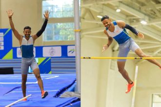 Pulled off train in January, Kuldeep breaks pole vault record five months later