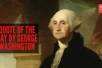 Quote of the day by George Washington on parenting, responsibility, and financial reality: "A natural parent has only two thi