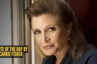 Quote of the day for kids by Carrie Fisher: “Stay afraid, but do it anyway. What’s important is the…”