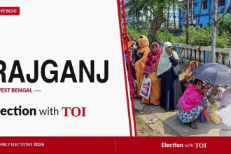 Rajganj election result 2026: BJP's Dinesh Sarkar defeated TMC's Swapna Barman by 21,477 votes