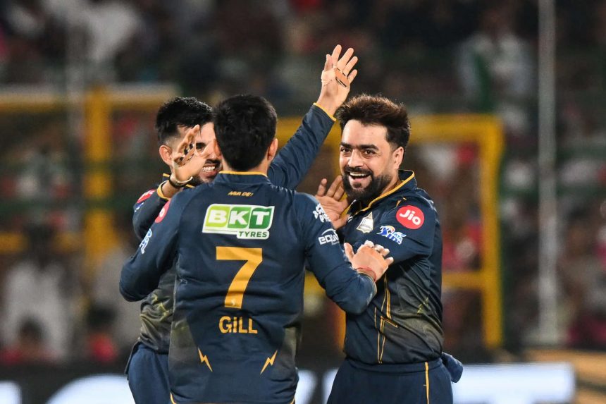 Rashid Khan, Shubman Gill power GT to crushing 77-run win over RR
