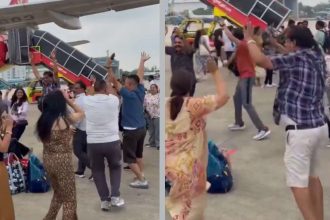‘Reinforcing stereotypes’: Row over Indians doing Garba on Vietnam airport tarmac in video