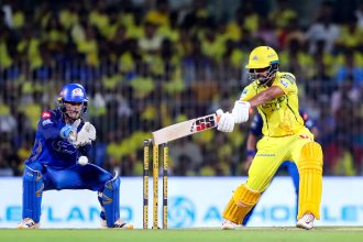 Ruturaj Gaikwad masterclass sinks MI as CSK keep playoff hopes alive
