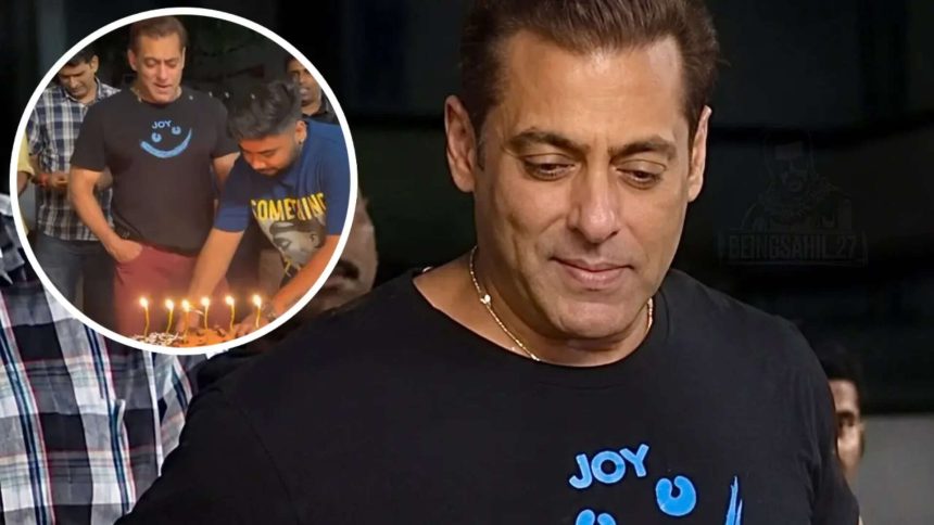 Salman Khan celebrates team member's birthday - WATCH