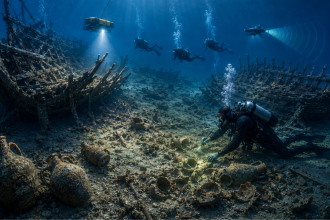 Scientists discover massive ancient ship graveyard with 150 hidden shipwrecks beneath Gibraltar waters