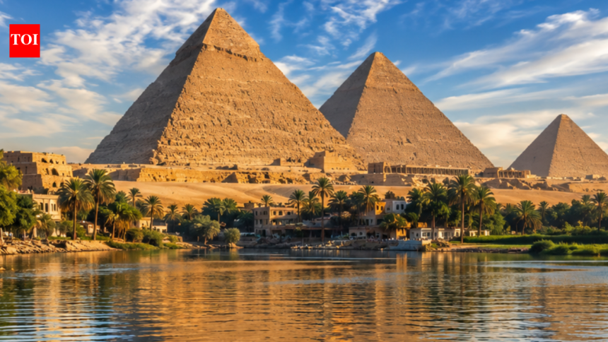 Scientists found fossil pollen that revealed a hidden Nile channel used to build the Great Pyramid