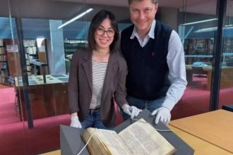 Scientists stunned after finding the oldest English poem by an agricultural worker inside a medieval manuscript in Rome