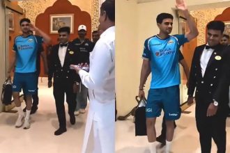 Shubman Gill's salute to father Lakhwinder goes viral - Watch