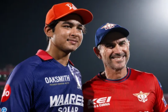 Sooryavanshi had Justin Langer doing something he'd done only once before