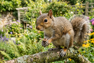 Squirrels wrecking your garden? This fragrant herb is all you need