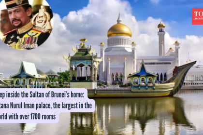 Step inside the Sultan of Brunei’s home: Istana Nurul Iman palace, the largest in the world with over 1700 rooms