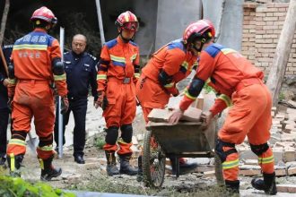 Strong earthquake hits southwest China, thousands evacuated after buildings damaged