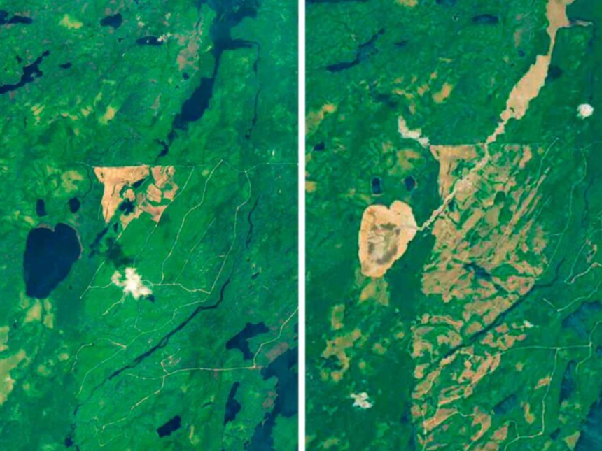Sudden Demise Of Lake Rouge: rare emoji-shaped lake drains overnight; warns of stretched ecosystem