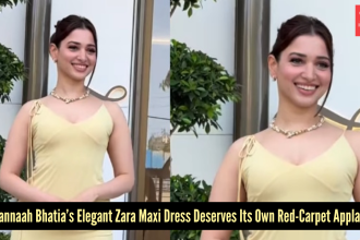 Tamannaah Bhatia just made daytime glam look effortless in this affordable Zara maxi dress