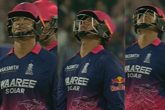 Tears in Vaibhav Sooryavanshi’s eyes after missing fastest IPL century - Watch