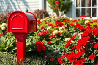 This shady curb mistake makes your mailbox bed look messy by midsummer