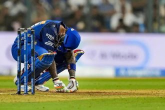 Tough season gets tougher for SKY: Star MI batter dismissed for first-ball duck