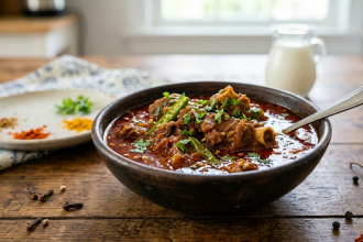 Traditional Kohlapuri mutton recipe: Authentic recipe with spicy ingredients and slow-cooked flavours