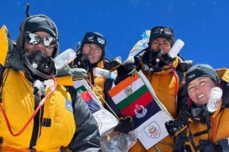 'Vande Mataram' from top of the world: BSF's first all-women team conquers Everest