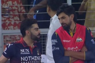Virat Kohli-Ishant Sharma bromance goes viral during RCB vs GT clash - Watch