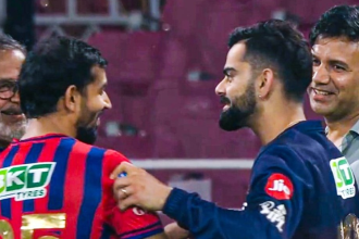 Virat shares heartwarming moment with Prince after pacer removes him for duck