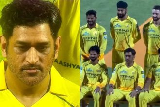 Watch: Dhoni enters field at Chepauk for final home appearance of IPL 2026
