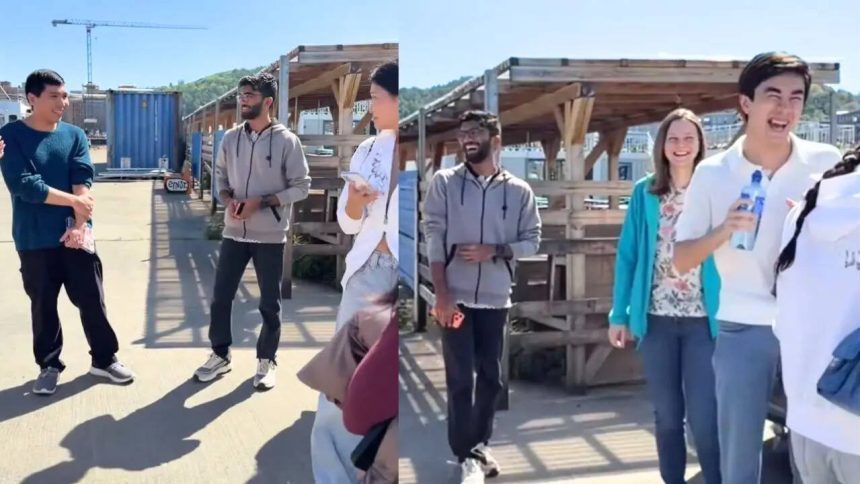 Watch: Gukesh in splits after Javokhir Sindarov asked to sing on his B-day