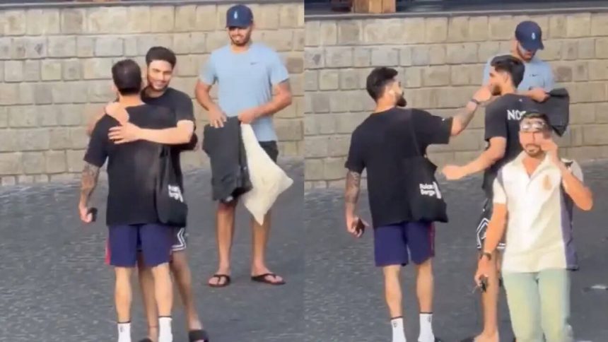 Watch: Kohli’s playful beard gesture to Gill goes viral before IPL Qualifier 1